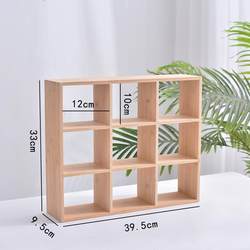 Chinese-Style Burnt Paulownia Wood Bogu Rack Solid Wood Duobao Pavilion Storage Cup Holder Tea Cup Teapot Bamboo Kung Fu Tea Set Storage Cabinet