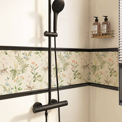 French-Style Retro Wall Stickers Waterproof and Moisture-Proof Self-Adhesive Wall Beautification Decorative Wallpaper Cabinet Renovation Stickers