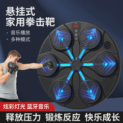 Smart Music Boxing Machine for Home Use, Adult Wall Target, Children's Strike Reaction Indoor Electronic Target, Martial Arts Training Equipment