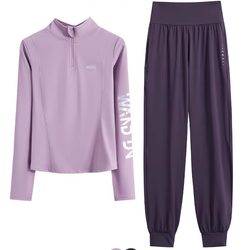 German Genuine New Quick-Drying Slimming Running Sports Suit Outdoor Breathable Skin-Friendly Professional Badminton Fitness Clothing