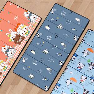 
Extremely new kindergarten sleeping mat, children's folding mat, office lunch break student floor mat, foldable and moisture-proof