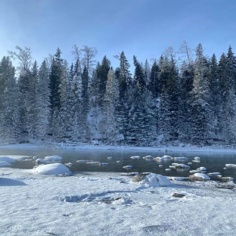 新疆冬季旅游北疆阿勒泰海上魔鬼城喀纳斯禾木赛湖头等舱8日游