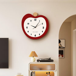No-Drill Home Living Room Wall Clock, New Trendy Creative Clock, Modern Minimalist Clock, Decorative Painting, Direct from the Source Factory