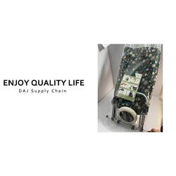 Ergonomic design, reinforced, non-slip, wear-resistant, heavy-capacity portable shopping cart, mixed colors, mixed hair