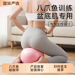 Octopus Yoga Ball for Adults, Pelvic Floor Muscle Ball, High-Elastic Pilates Training Ball, Postpartum Recovery Core Ball for Women