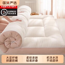 Antarctic Soybean Fiber Mattress Cover Soft Pad Home Bed Mattress Student Dormitory Single Floor Mattress