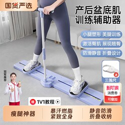 Multifunctional Ski Machine, Slimming Leg Trainer, Beautiful Leg Pelvic Floor Muscle Training, Weight Loss and Fat Burning Indoor Kegel Exercise Equipment