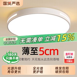 Full Spectrum Led Ceiling Light, Eye-Protecting Living Room Light, Round Bedroom Light, Dining Room Balcony Light, Simple Modern Zhongshan Lighting Fixtures