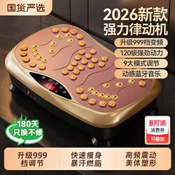 Vibrating Fitness Machine for Waist and Abdomen, Home Exercise Equipment for Weight Loss, Whole Body Vibration, Lazy Person's Magic Tool