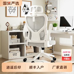 Computer Chair, Home Ergonomic Chair, Office Chair, Comfortable for Long Sitting, Gaming Chair, Swivel Study Chair with Backrest, Comfortable