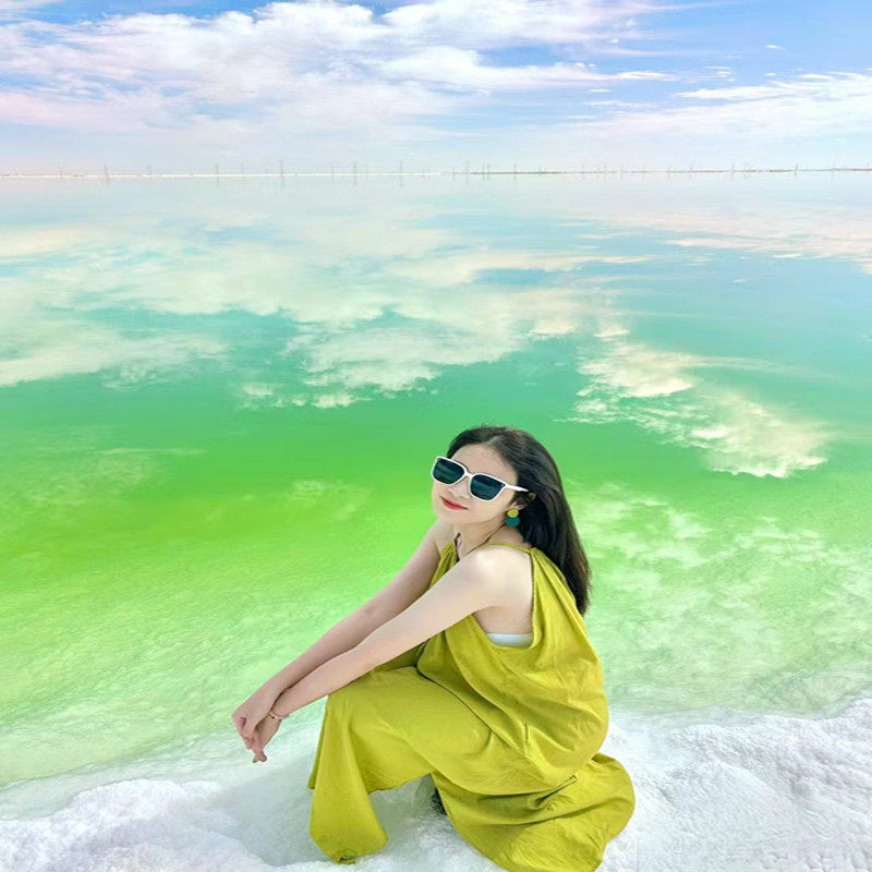 青海旅游青甘大环线可可西里察尔汗黑独山8日赠飞天写真