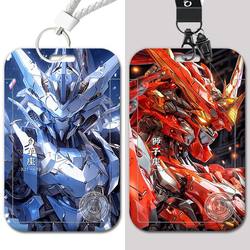 Twelve Zodiac Signs Mecha Card Holder Campus Student Meal Card Bus Access Control Work Id Card Brand Water Protection Case