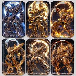 Twelve Zodiac Mecha Card Holder Campus Student Meal Card Bus Access Control Work Id Card Factory Badge Water Protective Case