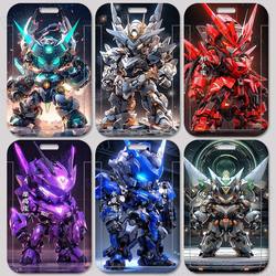 Twelve Zodiac Signs Mecha Card Holder Campus Student Meal Card Bus Access Control Work Id Card Brand Water Protection Case