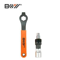 BOY bicycle bottom bracket tool, crank remover, crankset removal tool, crankset removal tool set
