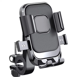 New Electric Phone Holder for Mountain Biking, Anti-Shake, Shock-Absorbing, for Electric Bikes, Motorcycles, and Bicycles