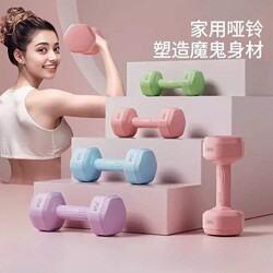 Dumbbells for Women, Fitness Equipment for Home Use, Slimming Belly Barbells, Kettlebells, Children, Teenagers, Women, Small Dumbbells 2kg Pair