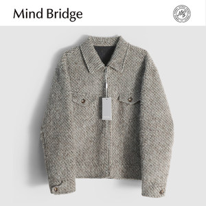 
Mind Bridge double-sided woolen woolen coat men's short 2025 autumn and winter new high-end coat jacket