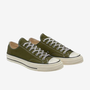 
Converse wear-resistant shock-absorbing low-top casual canvas shoes men and women same style sneakers olive green 171568C