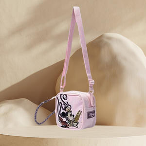 Li Ning genuine messenger bag men's and women's same autumn new model Mickey trendy jelly bag ABDR084