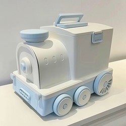 [100 Express Deliveries for a New Home] Small Train Medicine Box Storage Organizer, Large Capacity, High Aesthetic, Drawer Style