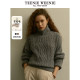 TeenieWeenie Bear Women's Winter Clothing Nordic Style French Turnis Neck Sweater and Knitted Sweater
