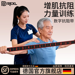 German Resistance Training Elastic Band for Middle-Aged and Elderly People, Specifically for Rehabilitation of Glute Muscles and Leg Strength Training
