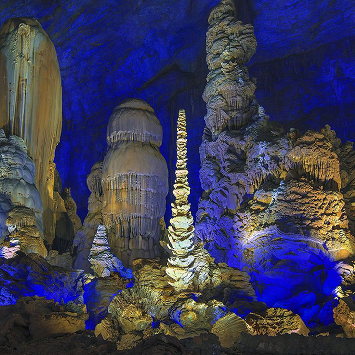 贵州旅游纯玩毕节织金洞一日游贵阳出发跟团游喀斯特溶洞度假优选