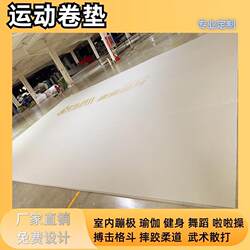 Boxing Gym Roll Mat Indoor Bungee Mat Fighting Martial Arts Sanda Roll Mat Yoga Gym Floor Mat