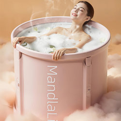 Foldable Bathtub for Adults, Adult Bath Bucket, Soaking Bath Bucket, Children's Bath Bucket, Sitz Bath, Full Body Bathing Bucket