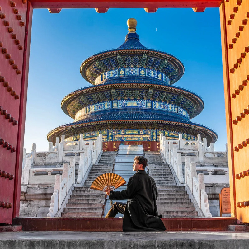 【0自费0购物含高铁票】北京跟团旅游故宫长城颐和园天坛4天3晚