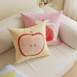 Dopamine Pillow, High-End Cushion for Living Room Sofa, Pillowcase, Headboard Cushion, Lumbar Support, Backrest with Removable and Washable Core