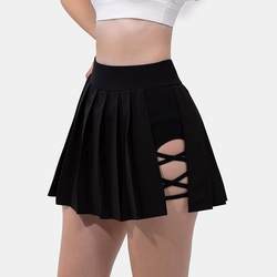 100 pleated sports skirt, badminton and tennis skirt, integr