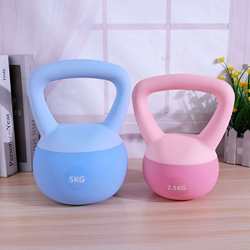 Thickened soft kettlebells for home use for women and men yoga fitness professional dumbbells sports shaping squat exercise soft kettlebells