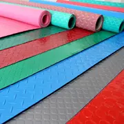 Thảm trải sàn cao su chống tĩnh điện rộng 1,3 mét nhựa PVC cao su chống mài mòn King Roll cao su sàn nhà xưởng xưởng