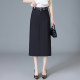 La Chapelle high-end women's skirt 2025 skirt straight hip skirt temperament suit slim one-step long skirt
