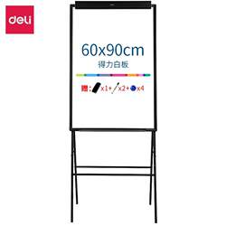 Deli 7890A Model Whiteboard with Stand, Adjustable Height, Magnetic Conference Room Whiteboard with Stand