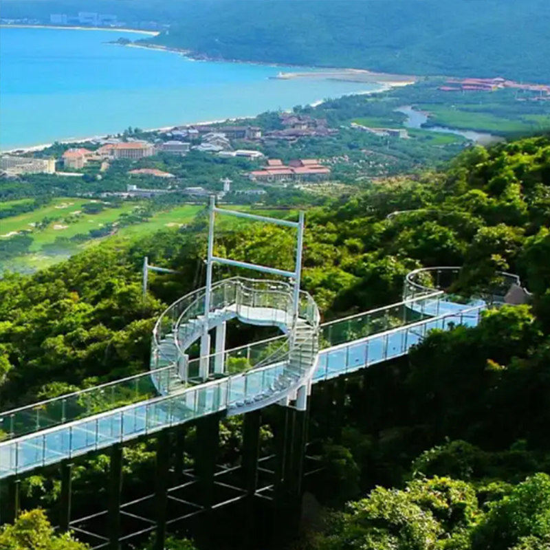 海南三亚旅游5天纯玩 水世界蜈支洲岛南海观音游艇出海直升机飞行