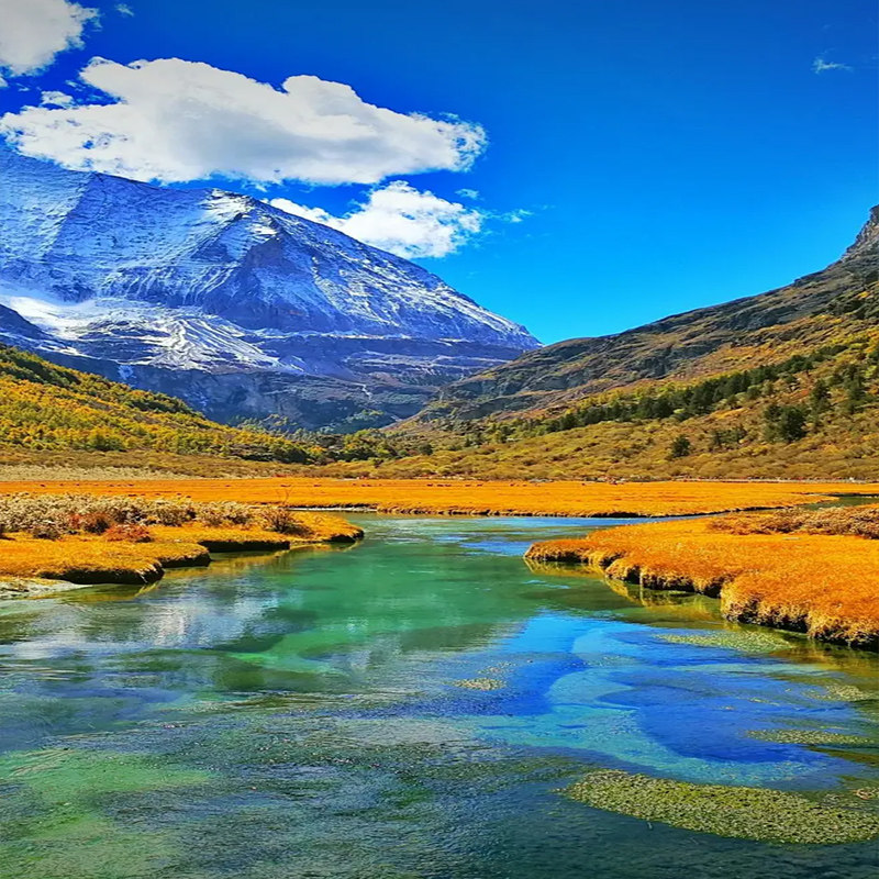 四川成都稻城亚丁旅游7天6晚稻城亚丁木雅圣地勒通古镇纯玩0购物