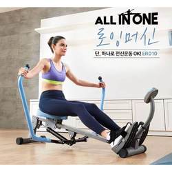 Rowing Machine Fitness Training Equipment Home Hydraulic Foldable Double Paddle Silent Resistance Small Rowing Machine with Phone Holder