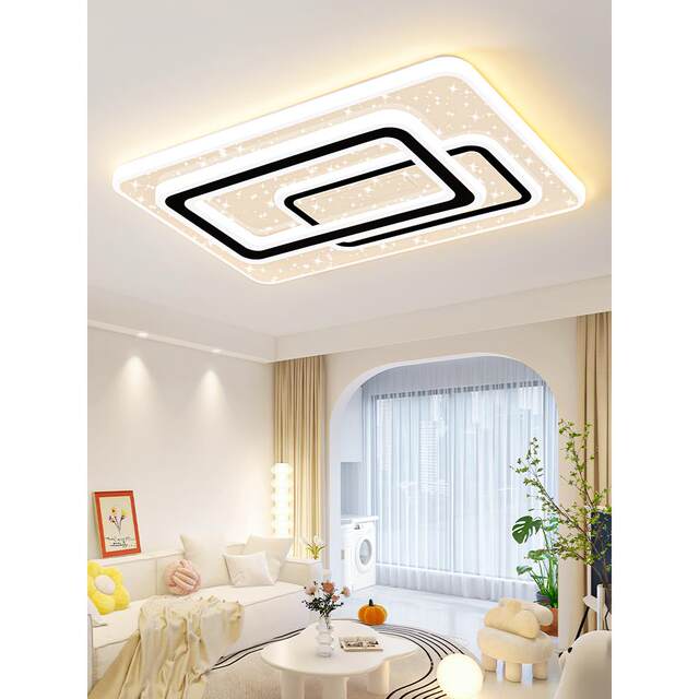 LED ceiling lamp wick modification lamp panel bedroom lamp energy ...