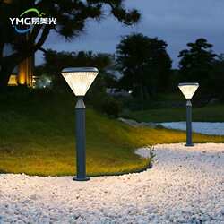 Cross-border outdoor solar lawn lamp modern simple waterproof floor lamp outdoor villa garden lamp grass lamp