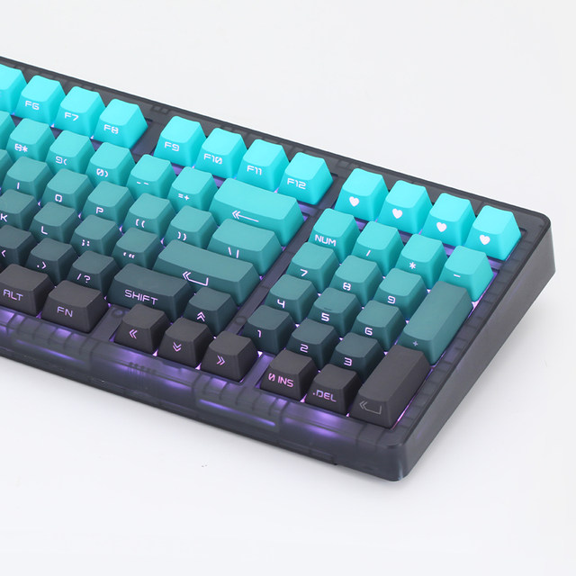 Zohe zh980 qingmu side engraved mechanical keyboard wired wireless
