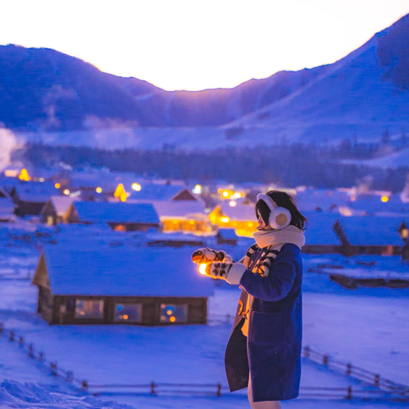 【升级5钻双雪场旅拍】新疆旅游喀纳斯禾木赛湖将军山8天7晚小团