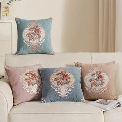 Nordic Style Removable and Washable Cushion Pillow, Square Headboard Pillow for Living Room Sofa, Pillowcase Without Insert, Car Office Lumbar Support