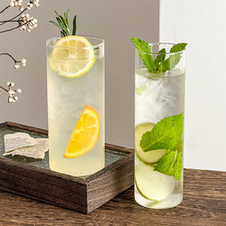 Colin Cup Bar Straight Glass Long Island Iced Tea Cocktail Glass Gin and Tonic Glass Mojito Glass Cocktail Glass