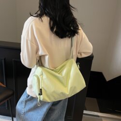 Large-Capacity Short-Distance Travel Bag, Women's Sports Yoga Bag, Training Fitness Bag, Men's Storage Crossbody Bag, Versatile Commuter Bag