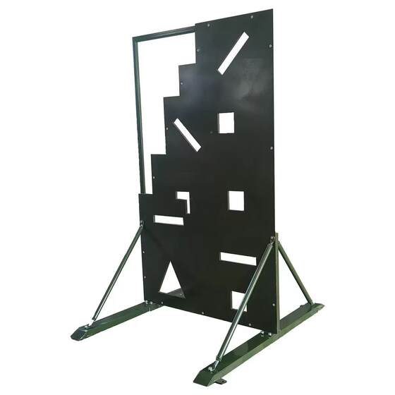 
Rules of nine-hole shooting target board shooting training equipment training tactical board shooting target hole shooting nine-hole shooting obstacle