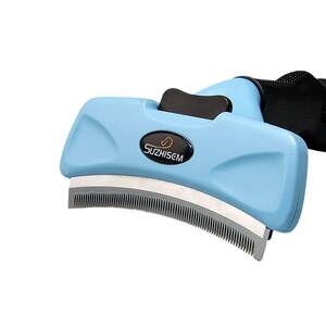 
Stainless steel pet hair removal comb dog cat cleaning beauty supplies pet comb supplies manufacturer direct supply