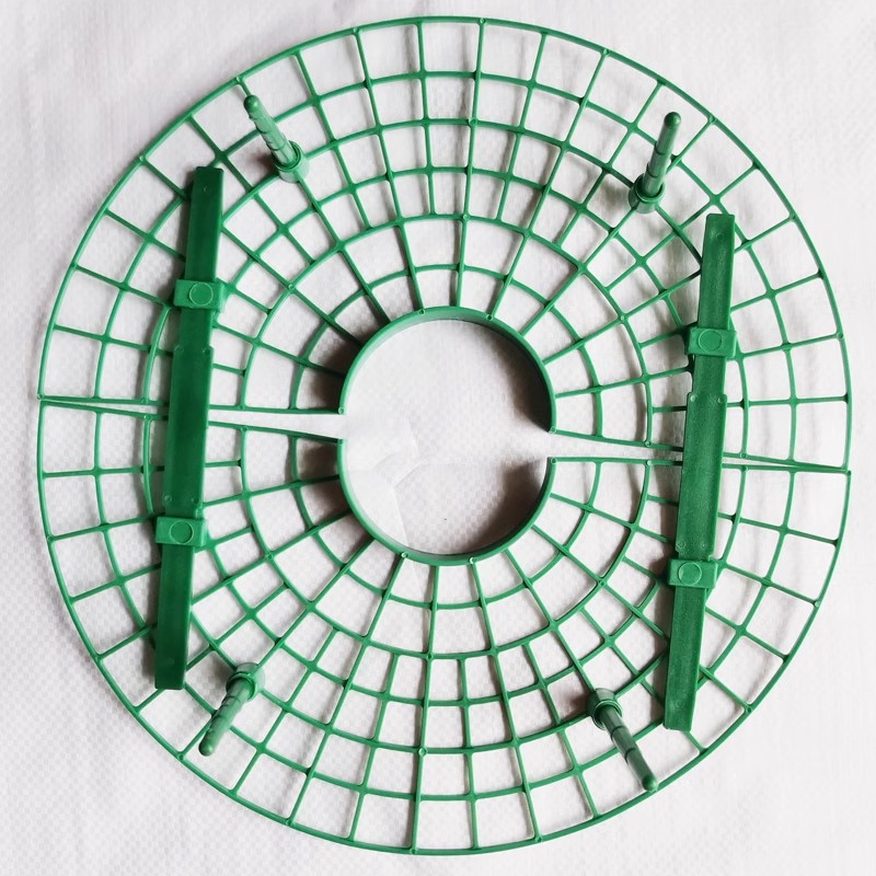 Gardening anti-lodging strawberry tray rack plastic potted green plant ...